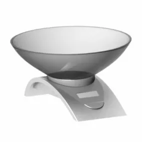 Kitchen Digital Scale 3d model