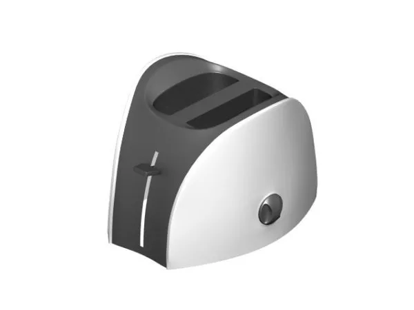 Pop-up Kitchen Toaster 3d model Pop-up Kitchen Toaster 3d model