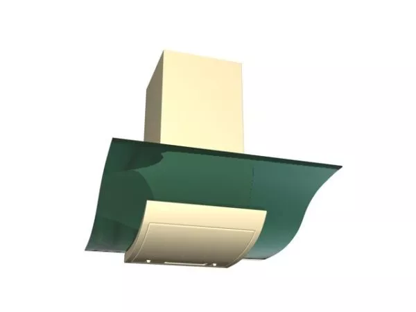 Steel Kitchen Hood 3d model