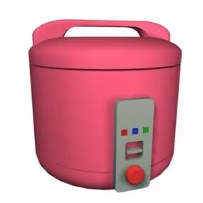Home Rice Cooker 3d model