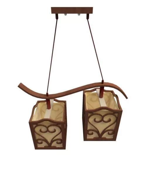 Chinese Antique Style Pendant Light 3d model Chinese Antique Style Pendant Light 3d model