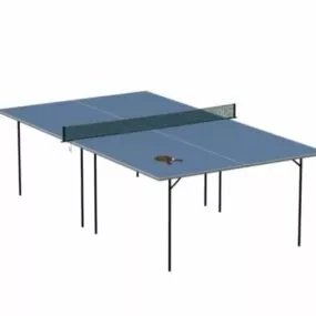 Table Tennis Sport Table 3d model