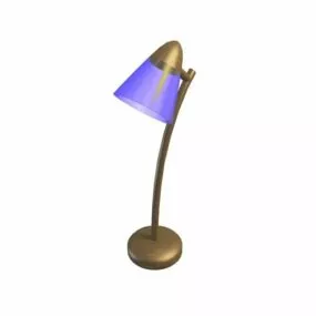 Home Furniture Brass Desk Lamp 3d model