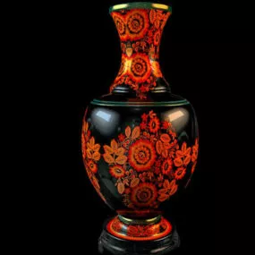 Luxury Ornamental Antique Vase 3d model
