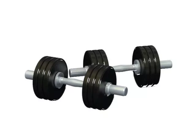 Gym Techno Treadmill 3d model