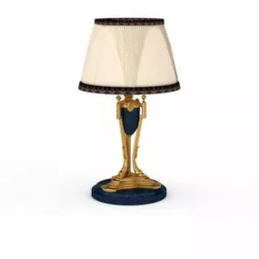 Old Vintage Table Lamp Decoration 3d model