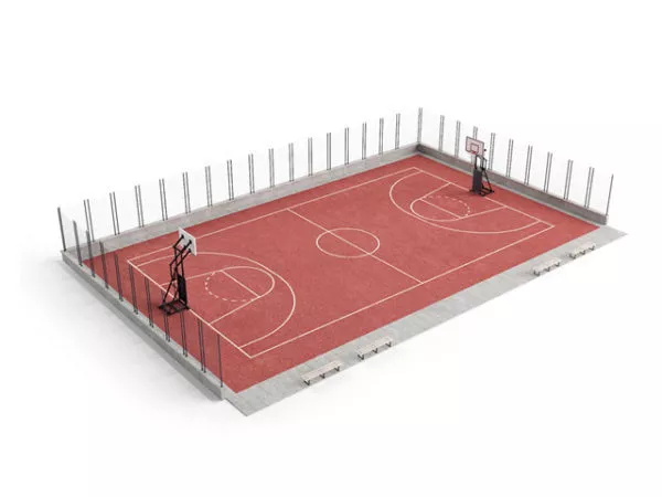 Board Basketball 3d model