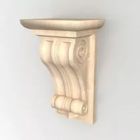 Home Decorative Corbel 3d model