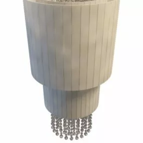 Waterfall Style Chandelier Light 3d model