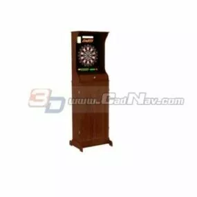 Electronic Standing Dart Board 3d model