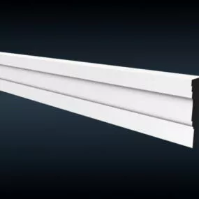 Plaster Room Crown Molding 3d model