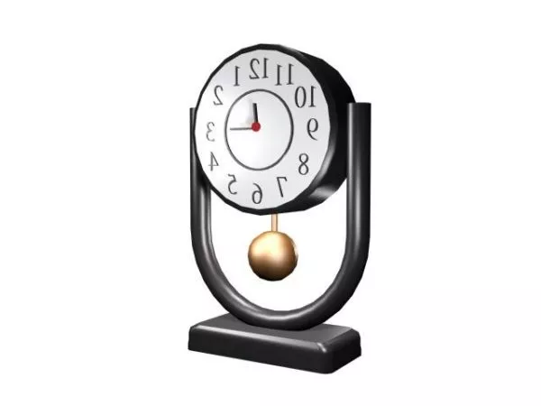 Roman Clock Wall Mount 3d model