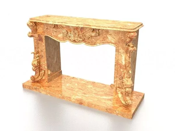 Marble Stone Fireplace Mantel Design 3d model Marble Stone Fireplace Mantel Design 3d model
