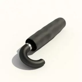 Compact Folding Umbrella 3d model