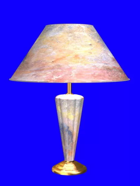 Vintage Marble Table Lamp Furniture 3d model Vintage Marble Table Lamp Furniture 3d model