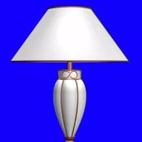 Bedroom Bronze Table Lamp Furniture 3d model