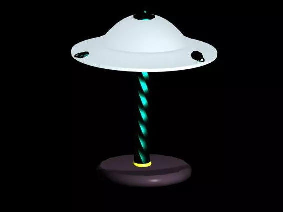 Glass Bedroom Table Lamp 3d model Glass Bedroom Table Lamp 3d model