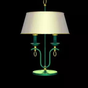 Vintage Style Bedroom Table Lamp 3d model
