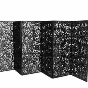 Bed Room Divider Screens 3d model