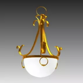 Home Furniture Retro Pendant Lighting 3d model