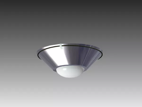Balcony Cone Ceiling Lamp 3d model Balcony Cone Ceiling Lamp 3d model
