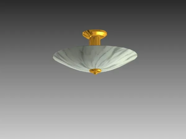 House Design Flush Mount Ceiling Lamp 3d model House Design Flush Mount Ceiling Lamp 3d model