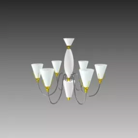 House Pendant Chandelier Light Fixtures 3d model