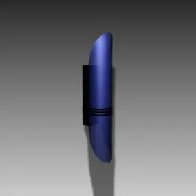 Home Decorative Blue Night Light 3d model