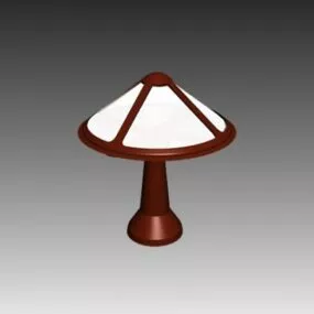 Bedroom Small Table Lamp 3d model