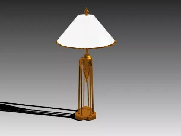 Bedroom Traditional Table Lamp 3d model Bedroom Traditional Table Lamp 3d model