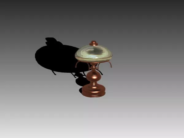 Antique Home Table Lamp 3d model Antique Home Table Lamp 3d model