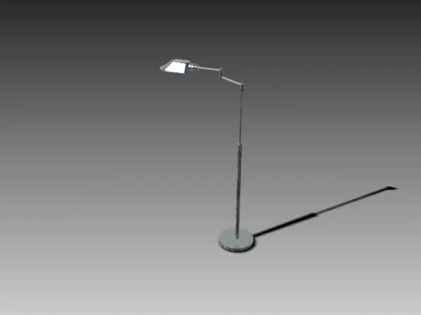 Swing Arm Floor Lamp Lighting 3d model Swing Arm Floor Lamp Lighting 3d model