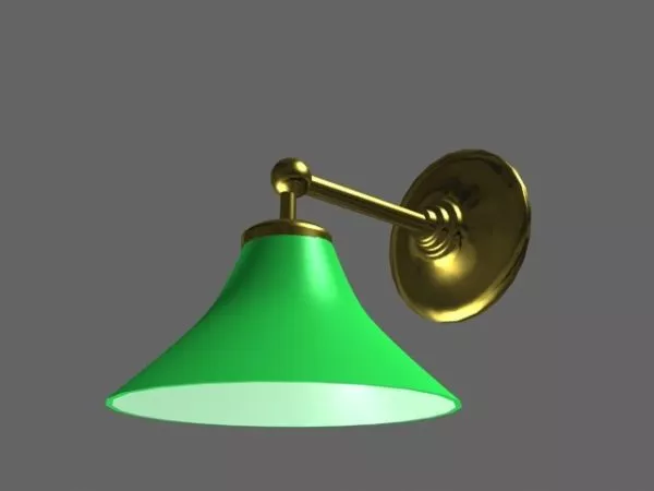 Vintage Style Old Wall Lamp 3d model Vintage Style Old Wall Lamp 3d model