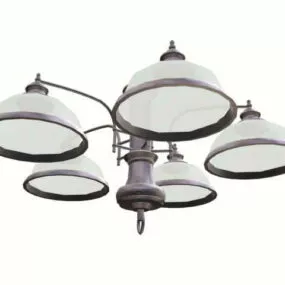 Home Design Bowl Pendant Lighting 3d model