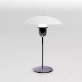 Umbrella Shape Table Lamp 3d model