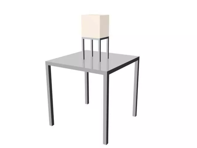 Decorative Simple Table Lamp 3d model Decorative Simple Table Lamp 3d model