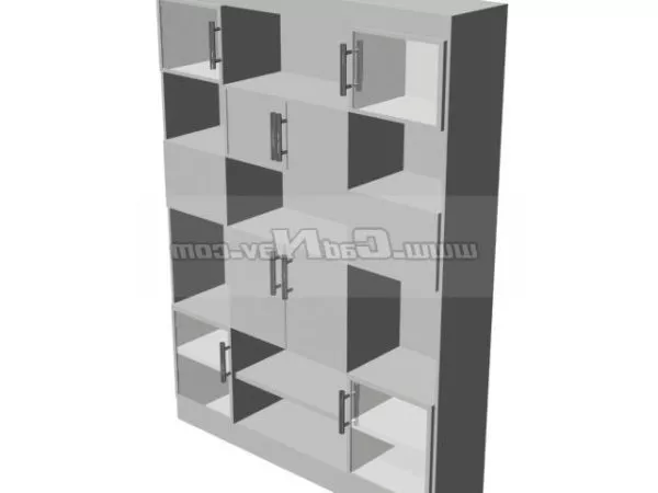 Wooden Wall Cupboard 3d model Wooden Wall Cupboard 3d model