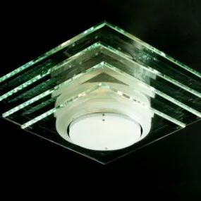Home Frosted Glass Ceiling Light 3d model