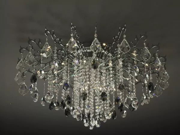 Luxury Home Design Crystal Chandelier 3d model Luxury Home Design Crystal Chandelier 3d model
