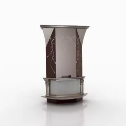 Fireplace Wall Mount 3d model