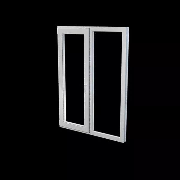 Decorative Circle Gothic Window 3d model