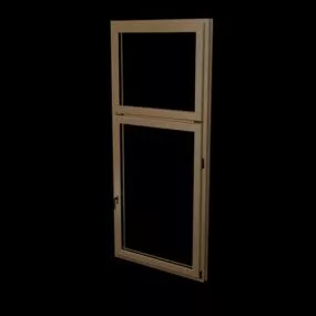 Home Design Single Casement Window 3d model