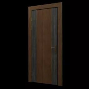 Home Design Interior Panel Door 3d model