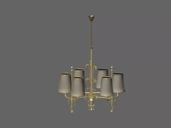 Metal Chandelier Design 3d model Metal Chandelier Design 3d model