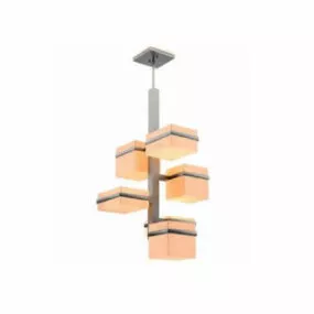 Interior Glass Pendant Lamp 3d model