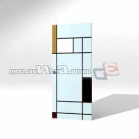 Interior Door Design 3d model