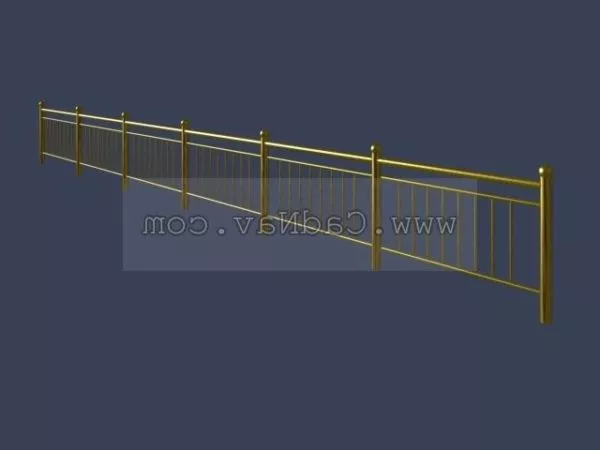 Metal Railings Design 3d model Metal Railings Design 3d model