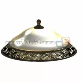 Ceiling Hanging Down Lamp Design 3d model