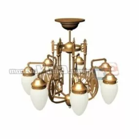 Modern Design Chandelier Lighting 3d model
