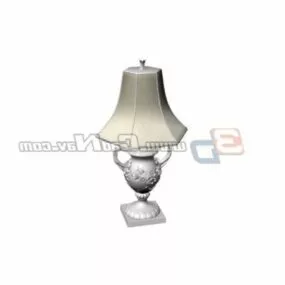 Ceramic Table Lamp Design 3d model